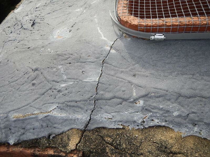 Chimney Crown Damage - Louisville KY - Olde Towne Chimney