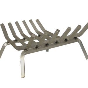 Wood Grate - Contoured Stainless Steel